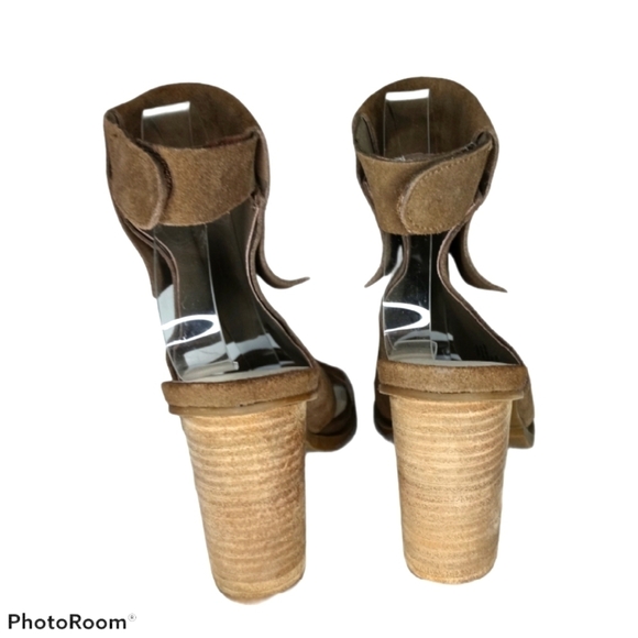 Matisse Hemingway Brown Suede Sandal Heels. Size 9.5 - Picture 8 of 16